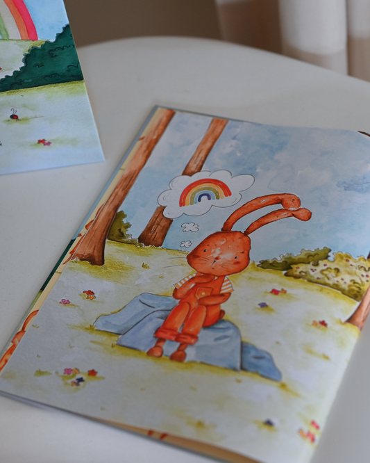 Haasje Heppie en de Regenboog