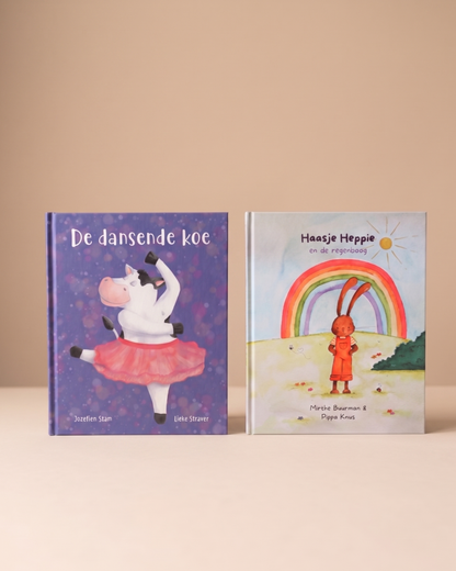 Boekenbundel: Haasje Heppie & De Dansende Koe