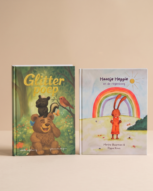 Boekenbundel: Glitterpoep & Haasje Heppie