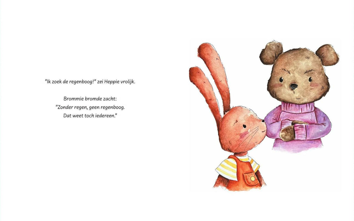 Haasje Heppie en de Regenboog